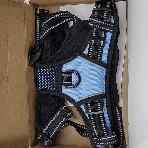 Blue and Black Dog Harness - Picture 8 of 16